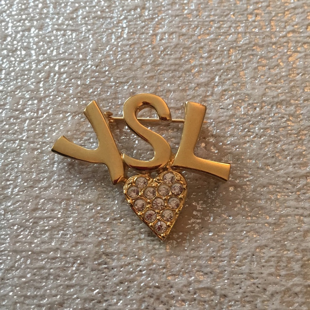 🦋YSL small brooch price firm